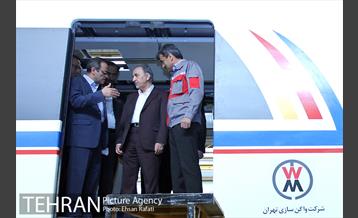 بازدید دکتر نجفی از واگن سازی پارس 11