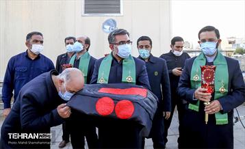 آیین تعویض پرچم حضرت عبدالعظیم حسنی(ع) 14