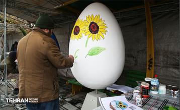 جشنواره تخم مرغ رنگی در بوستان ملت 11
