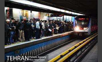 خدمت رسانی مترو در آئین تشییع سردار قاسم سلیمانی 5