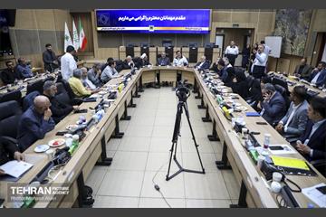 نشست جمعی از نمایندگان مجلس با رئیس سازمان پیشگیری و مدیریت بحران تهران 17