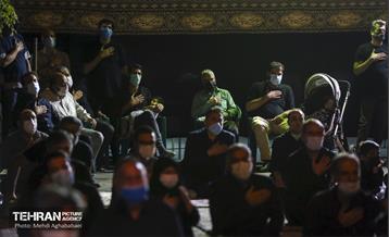 مراسم سوگواری شب دوم آقا اباعبدالله الحسین(ع) در منطقه 8