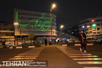 جشن نور نیمه شعبان در میدان انقلاب 4