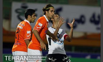 دیدار صبای قم و سایپا در لیگ برتر فوتبال 14
