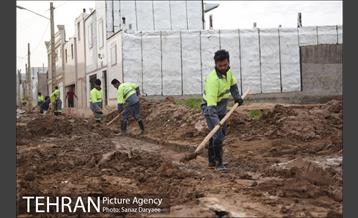 فعالیت شهرداری تهران در منطقه پل دختر 9