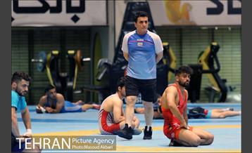 برگزاری تمرینات تیم ملی کشتی فرنگی 17
