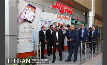 آیین رونمایی از نخستین فروشگاه دیواری کشور توسط فروشگاه شهروند 27