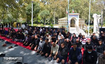 مراسم شهادت امام رضا(ع) و سالگرد تدفین شهدای گمنام منطقه۸