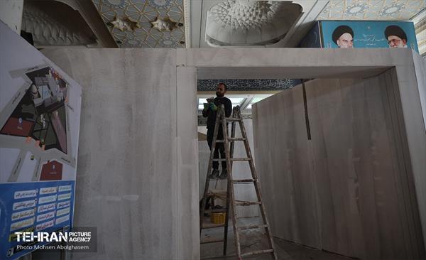 آماده سازی نمایشگاه مطبوعات 28