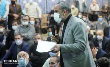 حضور شهردار تهران در مسجد ارشاد شهر ری 5