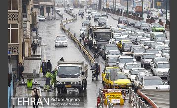 اول هفته بارانی تهران 12