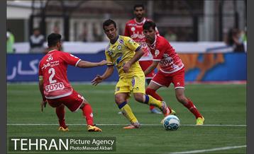 دیدار پرسپولیس و نفت تهران در لیگ برتر فوتبال 13
