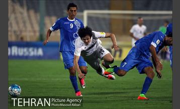 دیدار تیم‌های ملی فوتبال ایران و ازبکستان