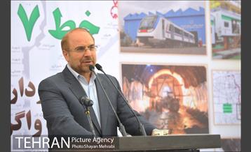 آیین بهره برداری از ٥٩ واگن مترو با حضور دکتر قالیباف 8