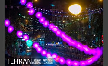 آذین بندی خیابان های تهران به مناسبت نیمه شعبان 11