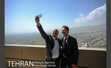 بازدید شهردار بلگراد از برج میلاد و رصدخانه شهر تهران 4