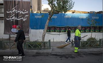 خدمت رسانی شهرداری تهران در راهپیمایی جا مانده های حسینی  3