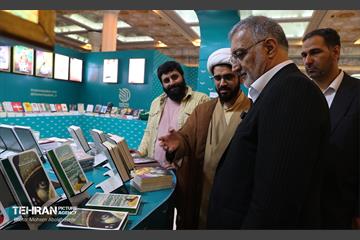 بازدید شهردار تهران از سی‌وپنجمین نمایشگاه بین‌المللی کتاب تهران 1