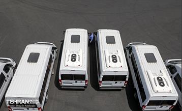 رونمایی از ۱۰۰ دستگاه اتوبوس ناوگان حمل و نقل عمومی شهر تهران 57