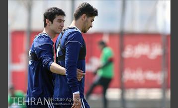 تمرین تیم ملی فوتبال ایران