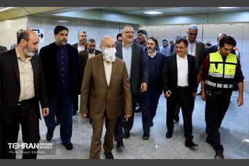 آیین بهره‌برداری از ۱۱ کیلومتر خط مترو 1