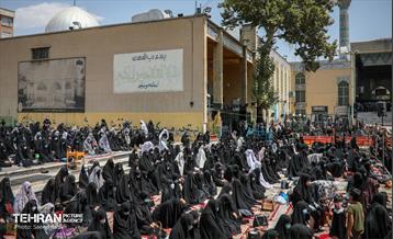 مراسم عزاداری عاشورای حسینی در امامزادگان سیدجعفر(ع) و حمیده خاتون(س) 28