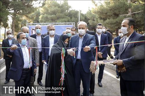 آیین افتتاح پروژه های ترافیکی منطقه 13 14