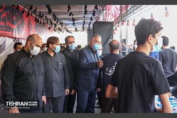 حضور شهردار تهران در مراسم پیاده روی جاماندگان اربعین حسینی 4