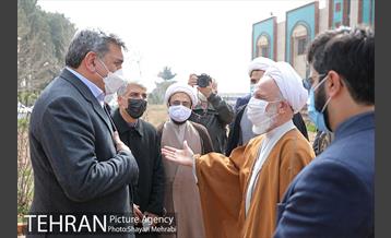 بازدید شهردار تهران از حوزه علمیه مشکات 2