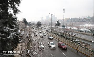 روز برفی تهران - 1 26