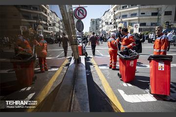 خدمات شهرداری تهران در پایان روز قدس 15