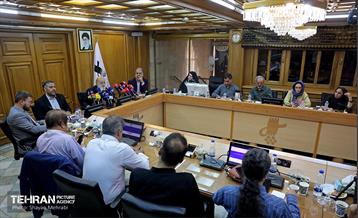 نشست خبری رئیس شورای اسلامی شهر تهران  7