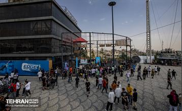 مسابقات پارکور فری استایل  1