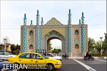 بازنمایی دروازه های غار و حضرت عبدالعظیم (ع) 1