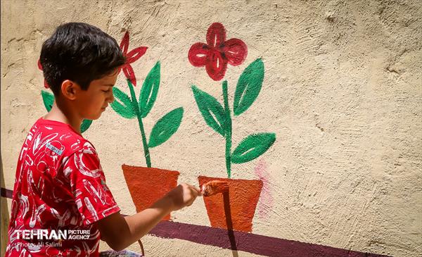 کوچه های رنگی منطقه پانزده 9