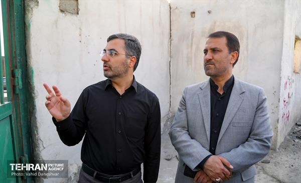 حضور مدیرعامل سازمان نوسازی شهرداری تهران در منطقه۱۷