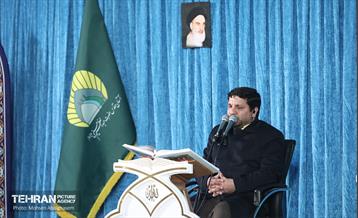 ترتیل خوانی قرآن کریم در حرم عبدالعظیم حسنی (ع) 16