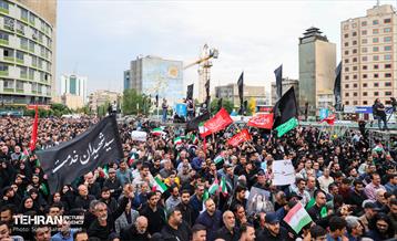 اجتماع مردم تهران در سوگ رئیس جمهور - 2 9