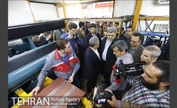 بازدید شهردار تهران از کارخانه واگن سازی تهران 9