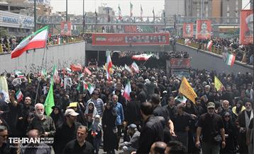 تشییع شهدای اقتدار ملی در تهران 26