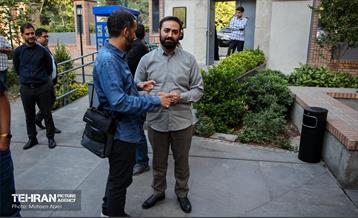 مراسم رونمایی از یادبود خبرنگاران شهید غزه در خانه روزنامه‌نگاران شهر 38