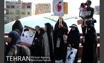 راهپیمایی ضدآمریکایی نمازگزاران جمعه تهران 20