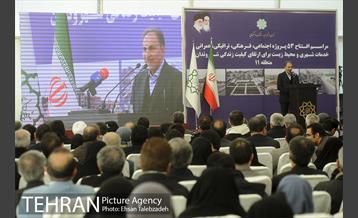 آیین بهره برداری از 53 پروژه شهری در منطقه 11  45