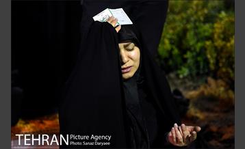 مراسم احیای شب بیست و یکم رمضان در میدان پانزده خرداد 1