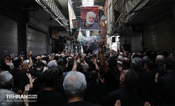 عزاداری ظهر تاسوعای حسینی در بازار بزرگ تهران 20