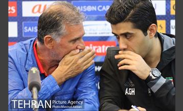 نشست خبری کارلوس کیروش قبل از دیدار مقابل سوریه 6