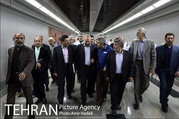 افتتاح ایستگاه مترو سهروردی 5