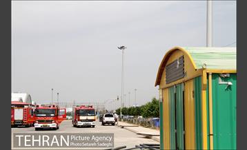 مانور مدیریت بحران نمایشگاه کتاب‎ 13