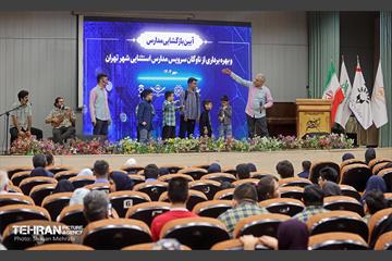 آیین بازگشایی مدارس استثنائی و بهره برداری از ناوگان سرویس این مدارس 10