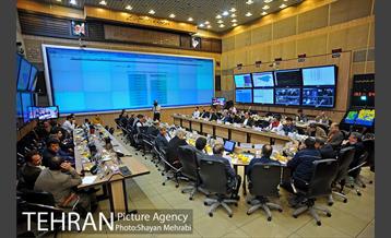 جلسه ستاد مدیریت بحران شهر تهران با حضور دکتر نجفی‎ 29